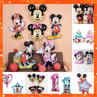 Bong bóng trang trí sinh nhật chủ đề chuột Mickey và Minnie