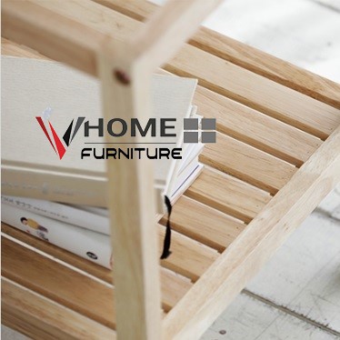 Kệ Đầu Giường Gỗ Thông VHOME Furniture Mặt Kính Cường Lực 35cm x 35cm x 50cm Nội Thất Lắp Ráp | BigBuy360 - bigbuy360.vn
