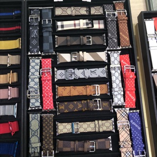 Dây applewatch da luxury