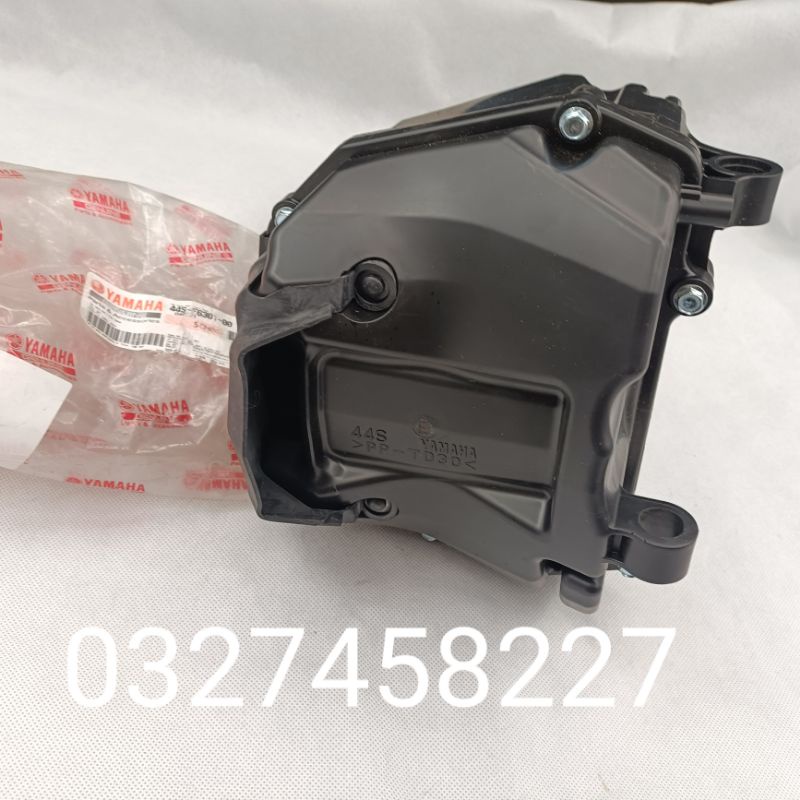 Nguyên hộp pô e, bao tử lọc gió xe ga Luvias zin Yamaha