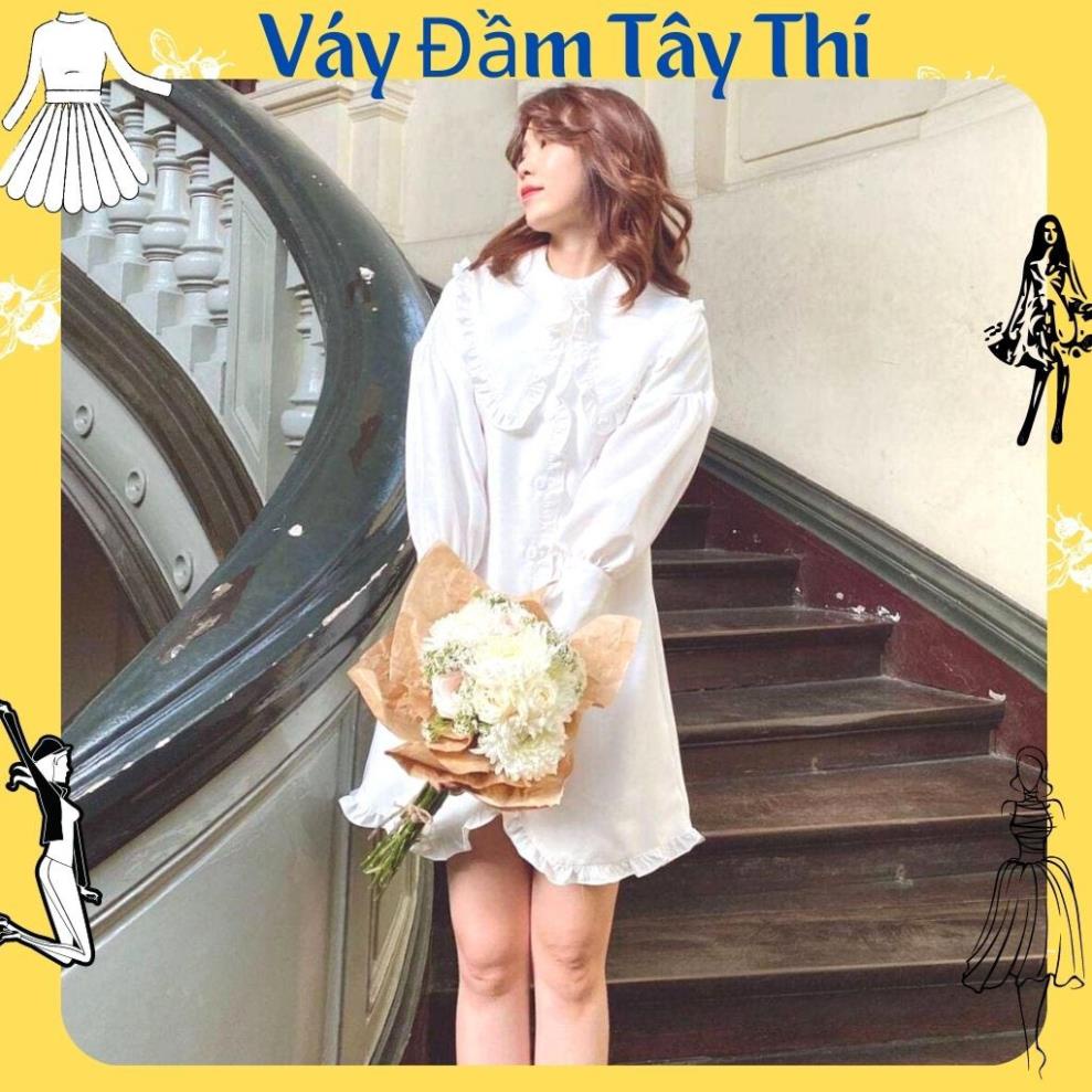 Đầm suông dài, váy nữ cá tính họa tiết siêu đẹp form chuẩn phong cách trẻ trung năng động  hàng cao cấp Tây Thi Shop