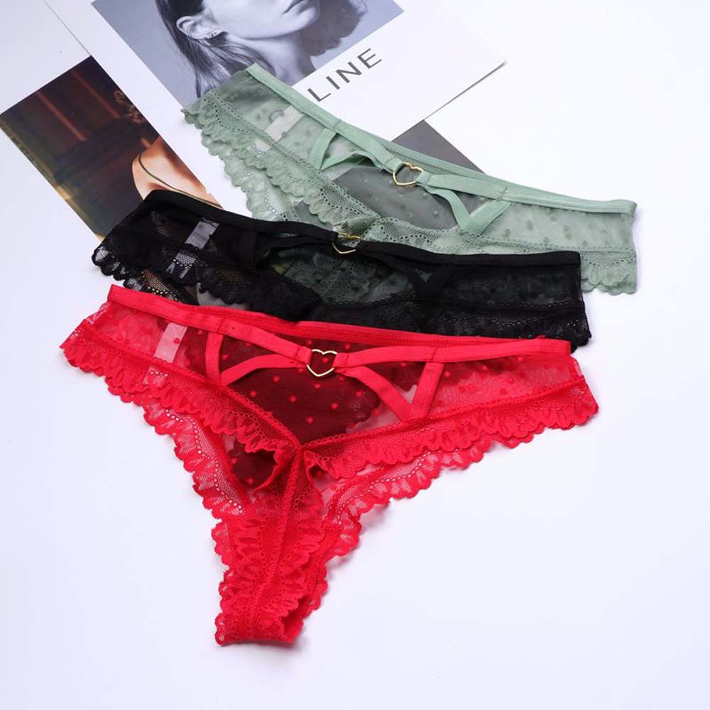 Quần lót dây ren hoa thiết kế gợi cảm cho nữ