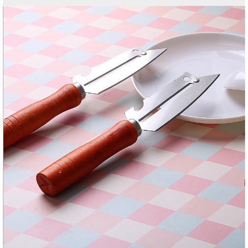 Dao hai lưỡi inox đa năng