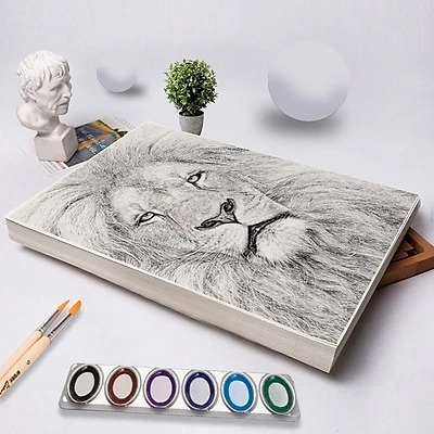 Tệp Giấy Vẽ Màu Nước size A3, size A4 TAKEYO SKETCH PAPER