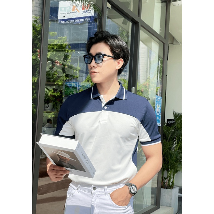(SIÊU PHẨM HÈ)ÁO THUN NAM TAY NGẮN CỔ BẺ THỜI TRANG GENZ HOTTREND TÔN DÁNG SÀNH ĐIỆU SIÊU HOT CHO CÁC ANH EM KME STORE