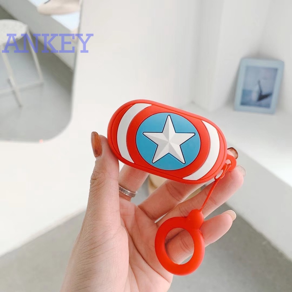 Samsung Galaxy Buds + Buds Plus Case Vỏ bảo vệ hộp sạc tai nghe bằng silicon hình độc đáo Samsung Galaxy Buds + Buds Plus