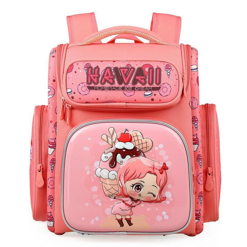 BALO CHỐNG GÙ CÔ GÁI HOA CHO BÉ GÁI CẤP 1,CẶP SÁCH ĐI HỌC CHO CON TRAI VÀ CON GÁI HÀNG CAO CẤP, SIÊU NHẸ, CHỐNG NƯỚC;