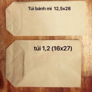 Túi Giấy Xi măng các size