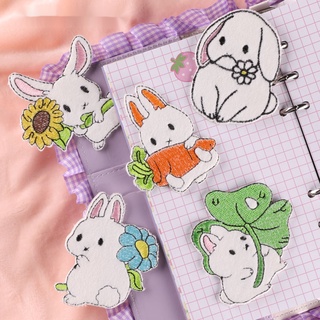 Miếng Dán Vải Lông Tự Dính Thêu Hình Động Vật Hoạt Hình Dễ Thương Dùng Trang Trí Quần Áo DIY