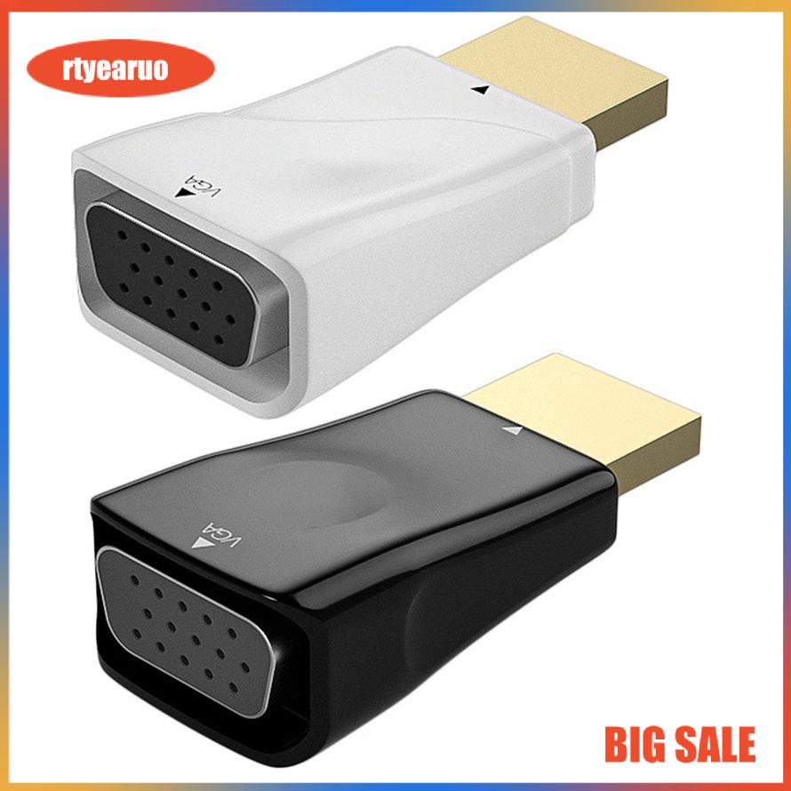 HDMI-compatible To VGA Adapter HDMI-compatible Adapter Cable VGA Adapter High Definition Stable Converter