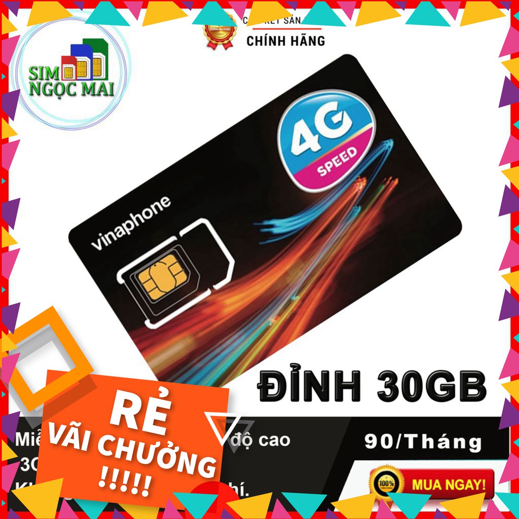 GIẢM KỊCH SÀN (FREE 12T)Sim 4G Vinaphone Đỉnh D60G TRỌN GÓI 1 NĂM - 2GB/NGÀY - 60GB/THÁNG - TIẾT KIỆM CHI PHÍ HƠN WIFI %