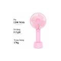 ▩✁◙Quạt Sạc Tích Điện USB mini Fan - Kèm Pin và Cáp Chân đế sạc, cầm tay,quạt để bàn,quạt usb,quạt mini,máy