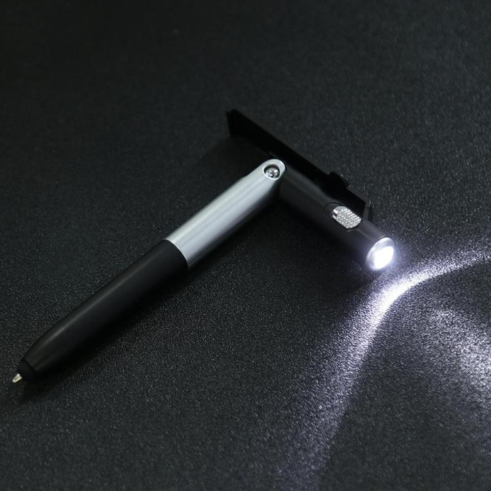 Bút Bi Cảm Ứng Có Đèn Led Đa Năng Có Thể Gập Lại Tiện Dụng Cho Điện Thoại