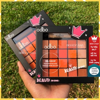 Set trang điểm gồm phấn mắt - phấn má hồng - Son ODBO BEAUTY IN ONE OD1006 (Auth Thái) - Monshop2022