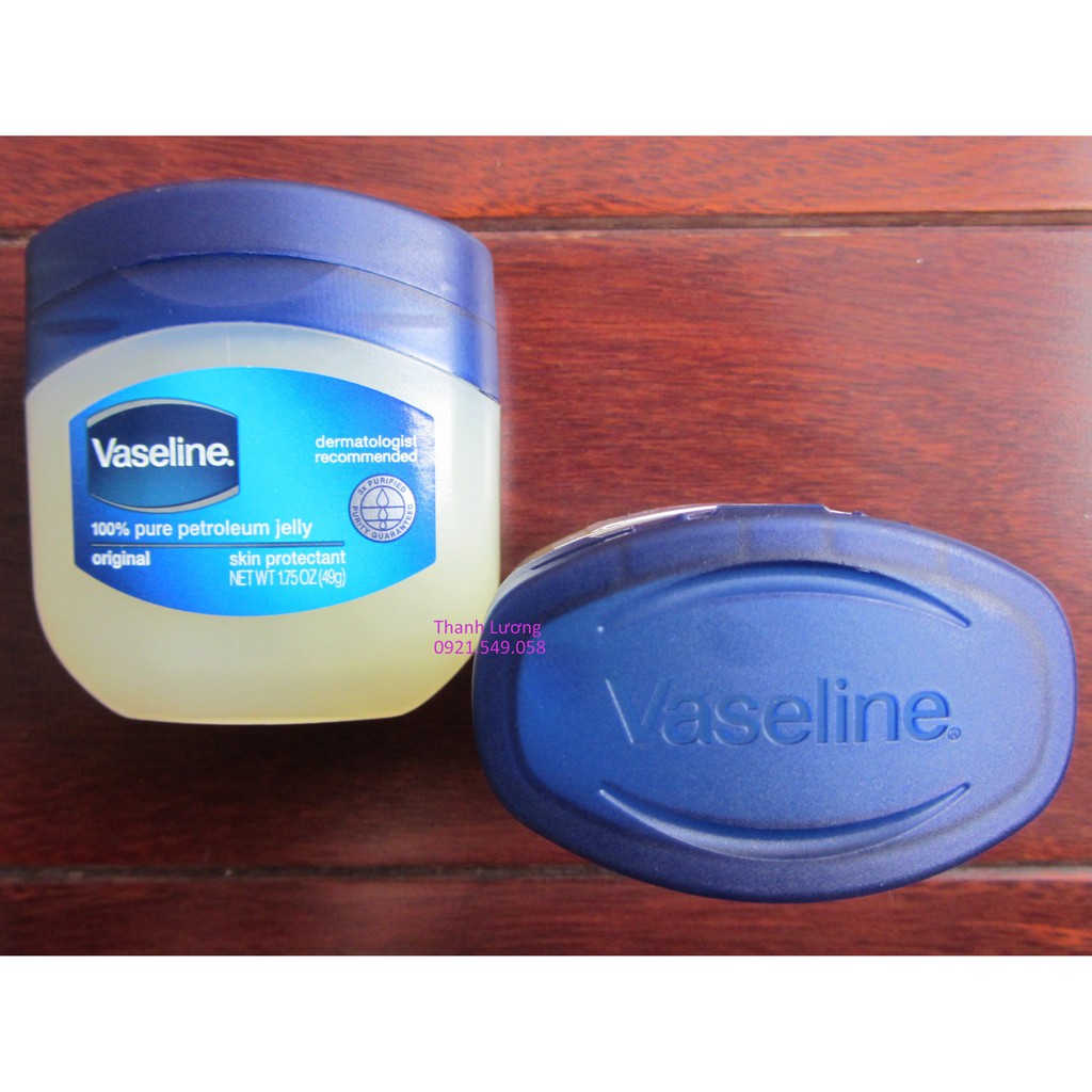 Sáp Vaseline 100% Pure Petroleum Jelly Original (49g) - USA | BigBuy360 - bigbuy360.vn
