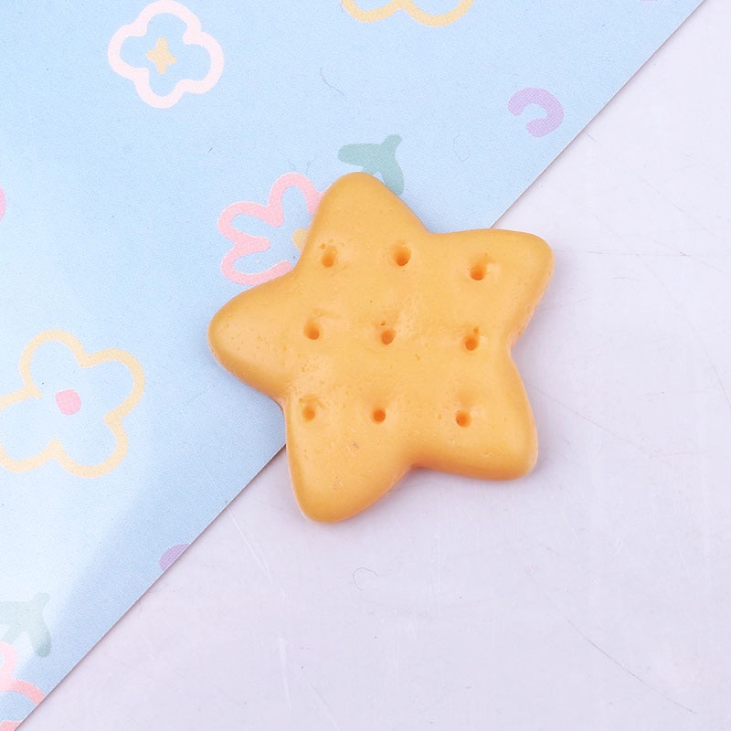 Set 10 Mô Hình Bánh Quy Mini Bằng Nhựa Dùng Trang Trí Giáng Sinh