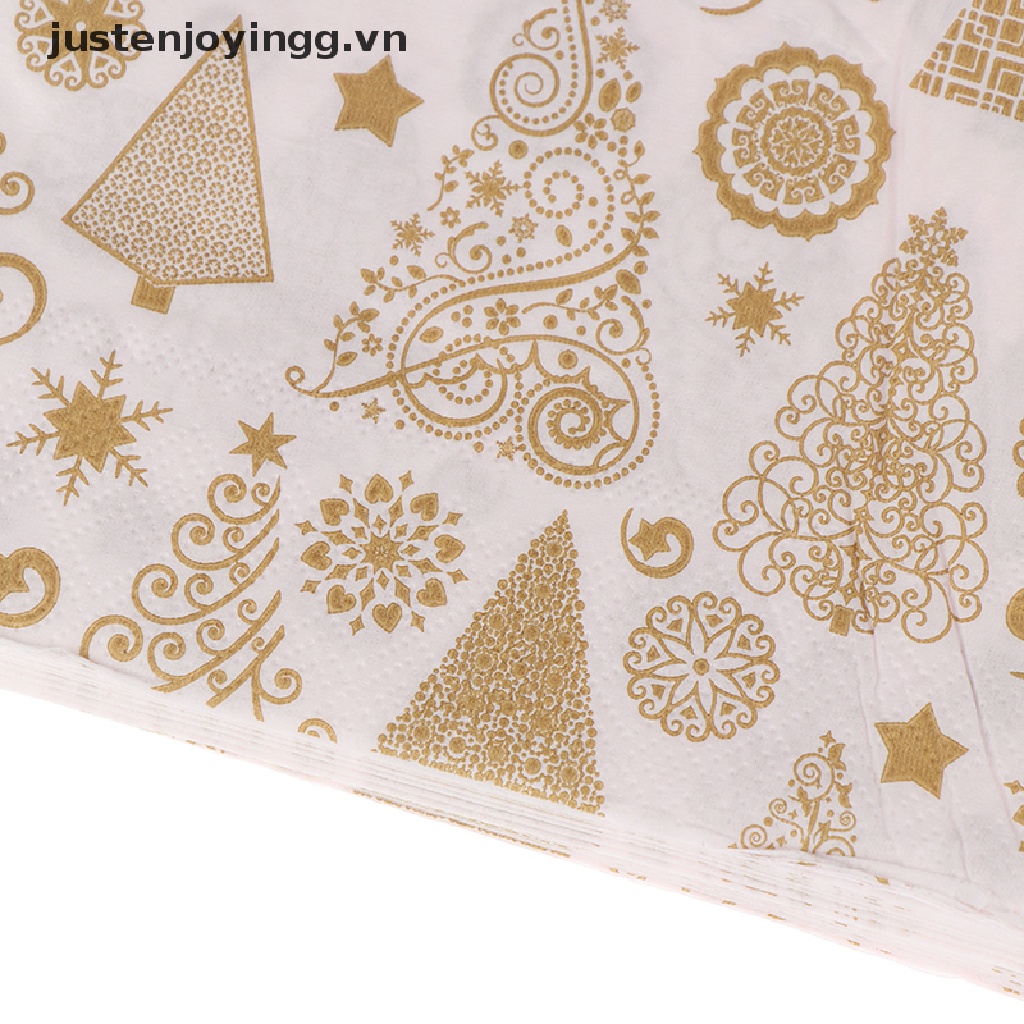 Bộ 20 Tã Lót Dùng Một Lần Trang Trí Giáng Sinh