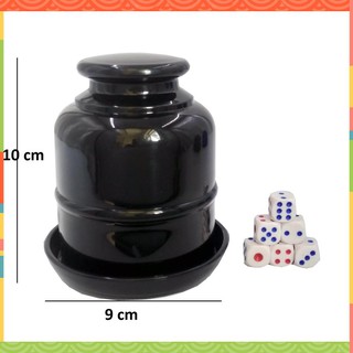 [Giải Trí] Bộ lắc xí ngầu - Dụng cụ lắc xí ngầu uống bia phục vụ vui chơi - lắc xúc xắc [Ms1006]