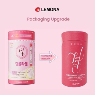 Bột uống Collagen Lemona Gyeol Nano Collagen Powder Lemon Hàn Quốc Hộp 60 gói 2g CÓ BILL