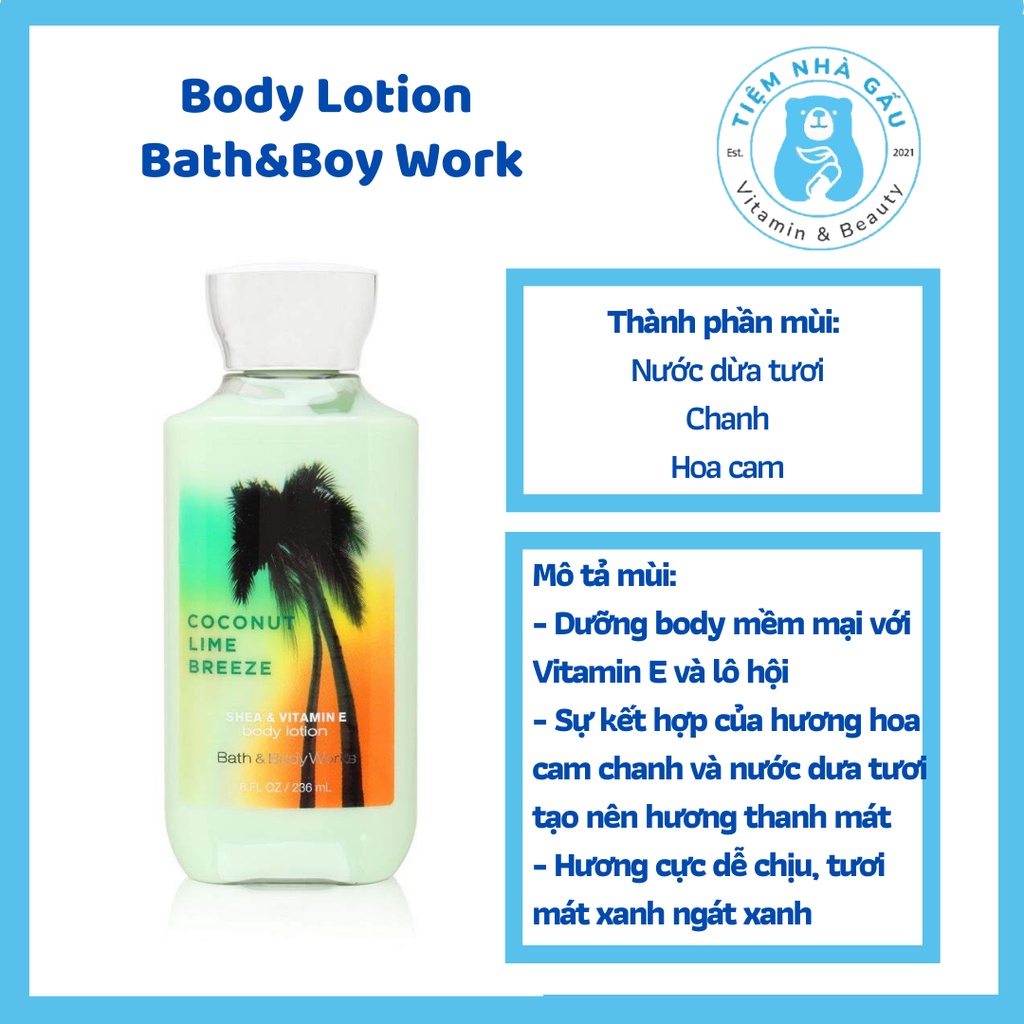 [Fullsize] Body lotion - Sữa dưỡng thể toàn thân BathAndBody Work | BigBuy360 - bigbuy360.vn