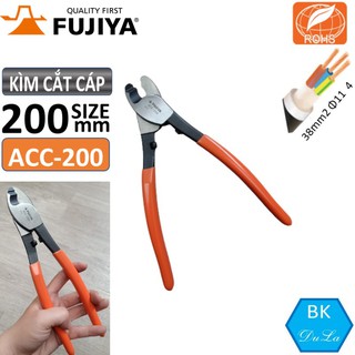 Kìm cắt cáp IV 8inch / 200mm Fujiya ACC-200  tiêu chuẩn Nhật
