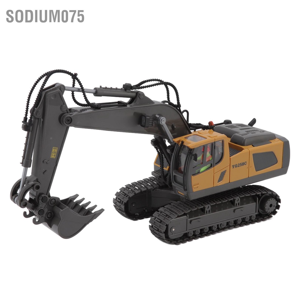 Có thể bán buôn Máy Xúc Điều Khiển Từ Xa 1: 20 Tín Hiệu 2.4G Cho Trẻ Em Trên 6 Tuổi Hàng giao ngay