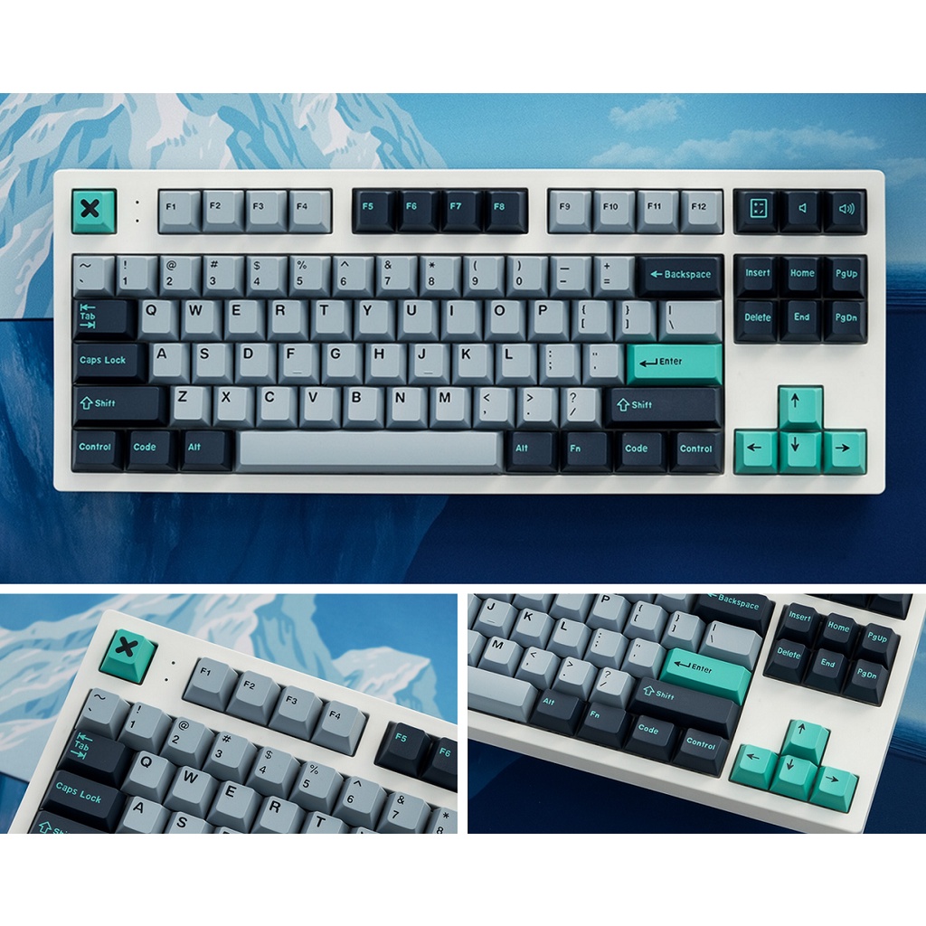 Bộ keycap ABS doubleshot nút bàn phím cơ CMK phù hợp nhiều layout bàn phím trên thị trường