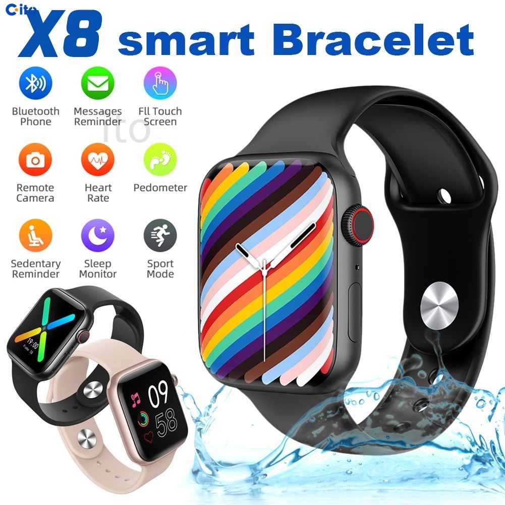 X8 Series 7 Đồng Hồ Thông Minh Bằng Bluetooth Gọi Nhịp Tim, Huyết Áp
