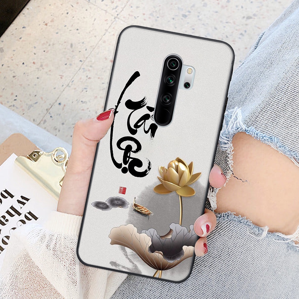 Ốp lưng Xiaomi REDMI NOTE 8 PRO in hình chữ tài chữ lộc, Cha Mẹ, bình an SIÊU ĐẸP