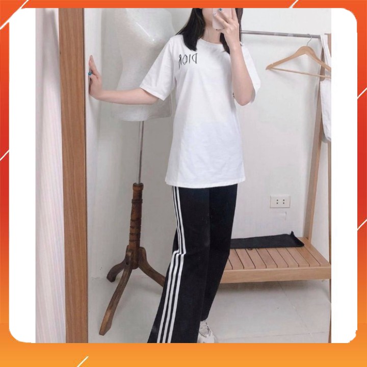 Quần thể thao 3 sọc ống rộng Unisex siêu hot | BigBuy360 - bigbuy360.vn
