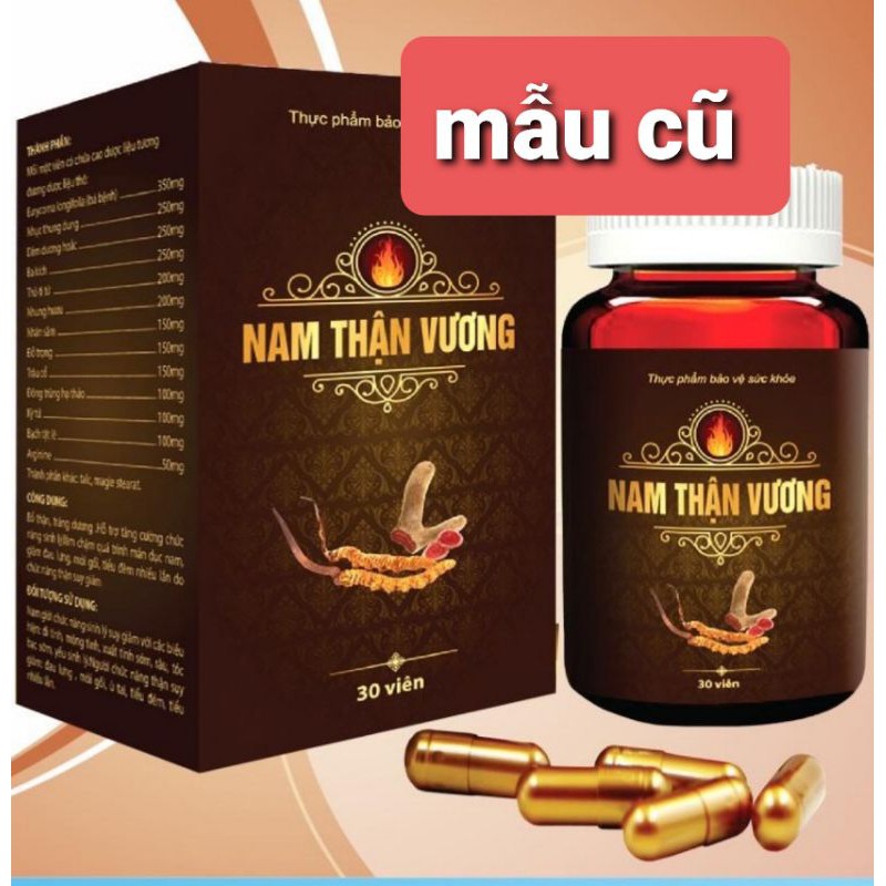 Tăng Cường Sinh lý NAM THẬN VƯƠNG chai 30 viên