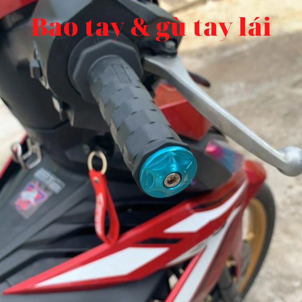 Bao tay daytona kèm gù Salaya gắn thông dụng các dòng xe như wave, exciter, winner, sirius .... bảo hành 1 năm
