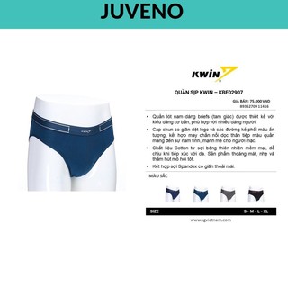 Quần sịp nam tam giác KWIN ⚡FREE SHIP⚡  cotton mềm mát- sản phẩm của ARISTINO sản xuất- kbf029