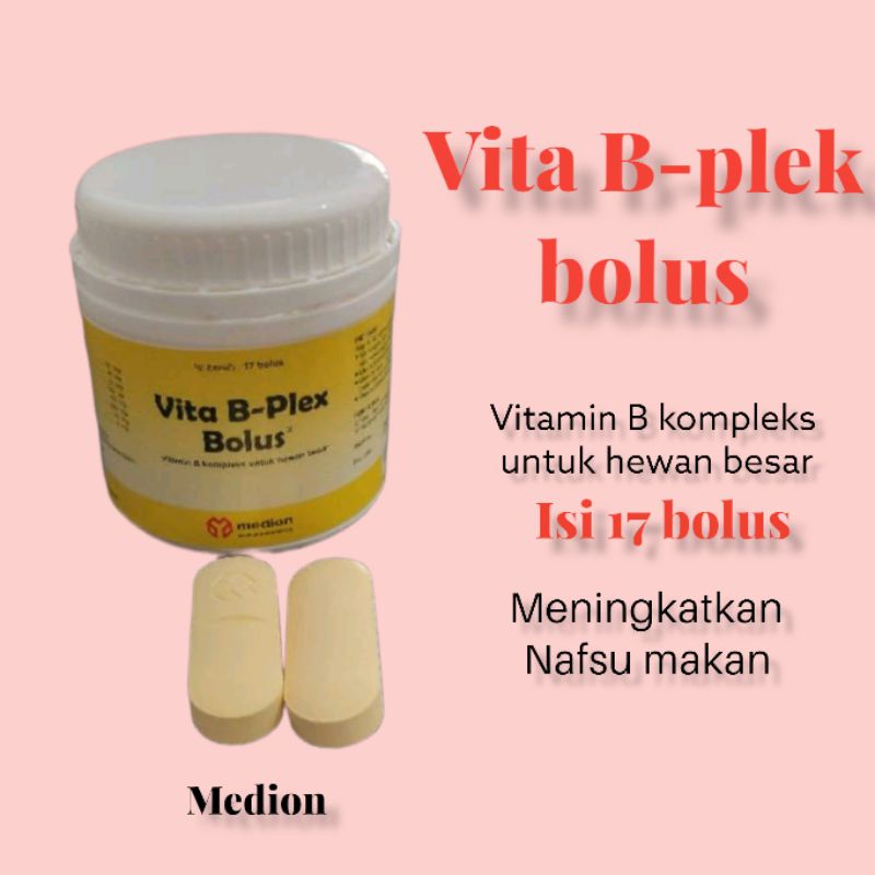 Vita B-Bplek bolus-vitamin B Complex Động Vật Lớn