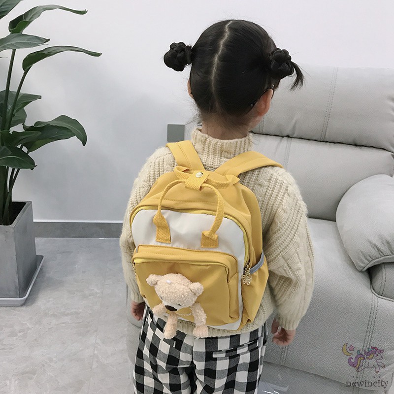 Ba lô đi học họa tiết hoạt hình phong cách Hàn Quốc đáng yêu cho bé