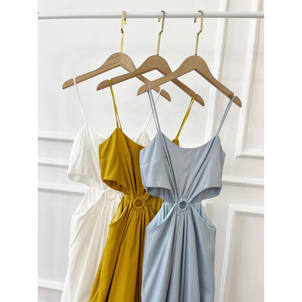 Đầm nữ 2 maxi dáng dài khoan eo sexy Emilyshop ulzzang