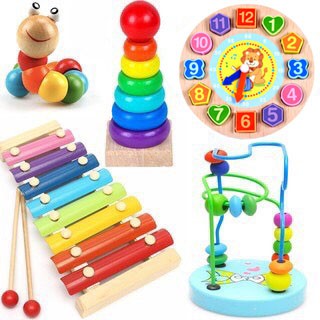 Đồ chơi thông minh phát triển tư duy cho bé - Đồ chơi gỗ giáo dục P'KIDS