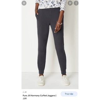 Quần legging pure jiii có bo xám đen - 3911