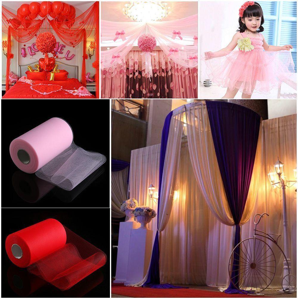 Cuộn Vải Tuyn Dùng Làm Đồ Thủ Công / Trang Trí Váy Cưới DIY