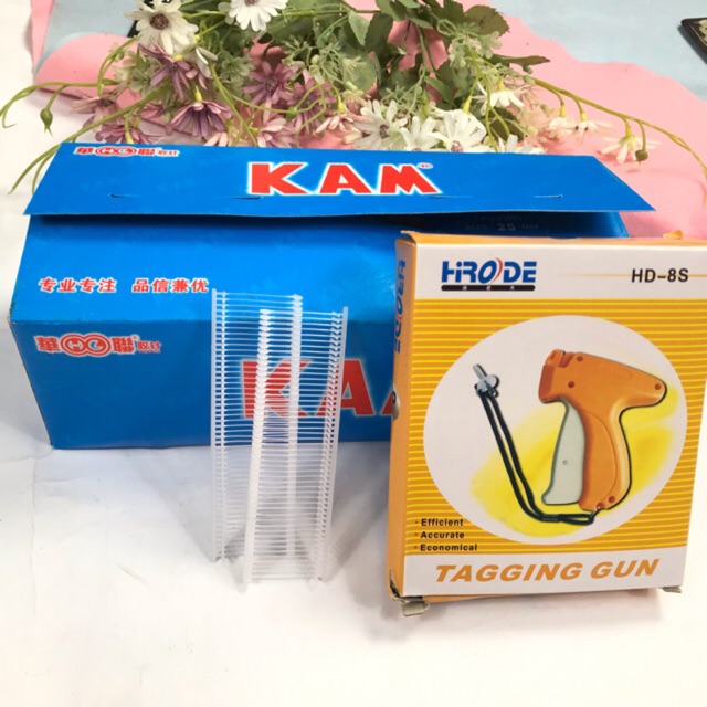 Máy bắn mác quần áo và 5000 đạn