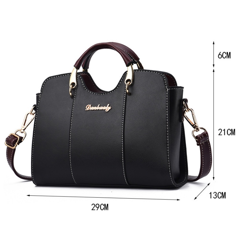 Túi xách nữ công sở đeo chéo kiểu dáng đơn giản, thanh lịch C917