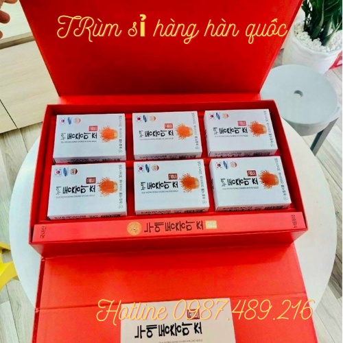 Tinh Chất Đông Trùng Hạ Thảo Hàn Quốc Hộp Đỏ 30ml x 60 gói