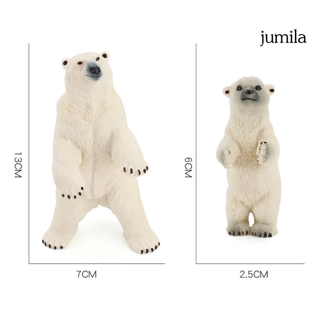 Mô Hình Gấu Bắc Cực Đồ Chơi Cho Bé