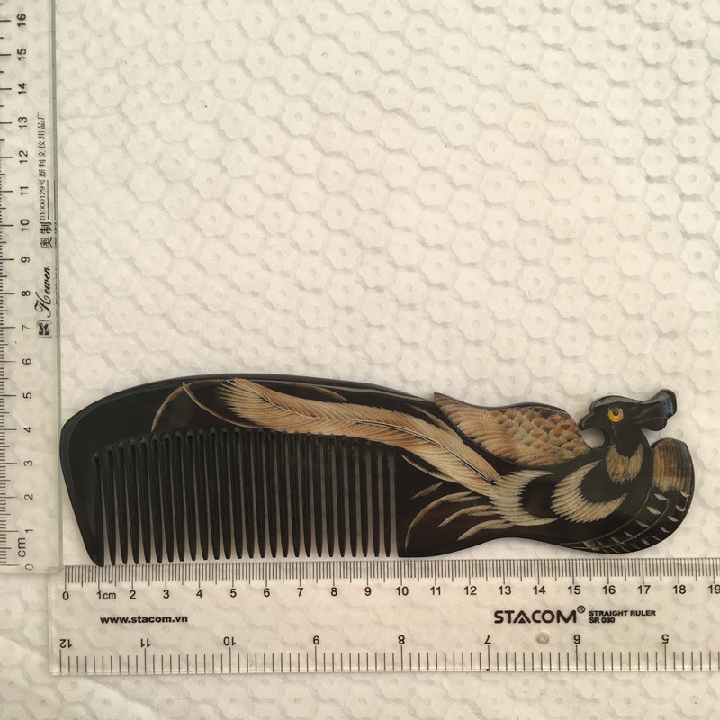 Lược sừng hình chim phượng (L01 Phượng đen)