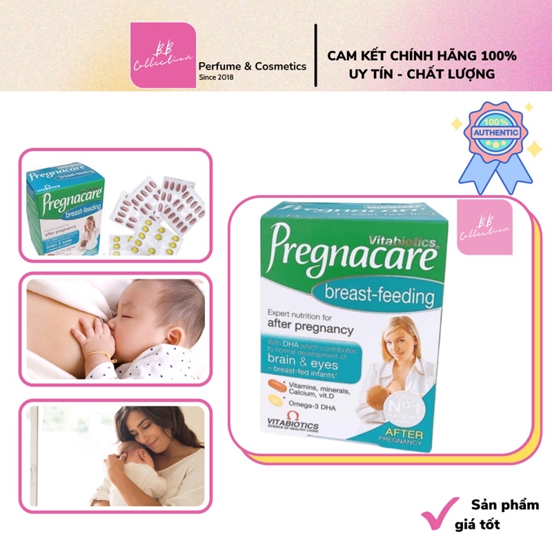 Thực phẩm bổ sung cho phụ nữ sau sinh Pregnacare Breast-Feeding (84 viên/hộp)