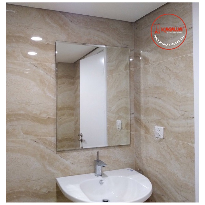 TPHCM Gương soi treo tường nhà tắm cao cấp 45x60