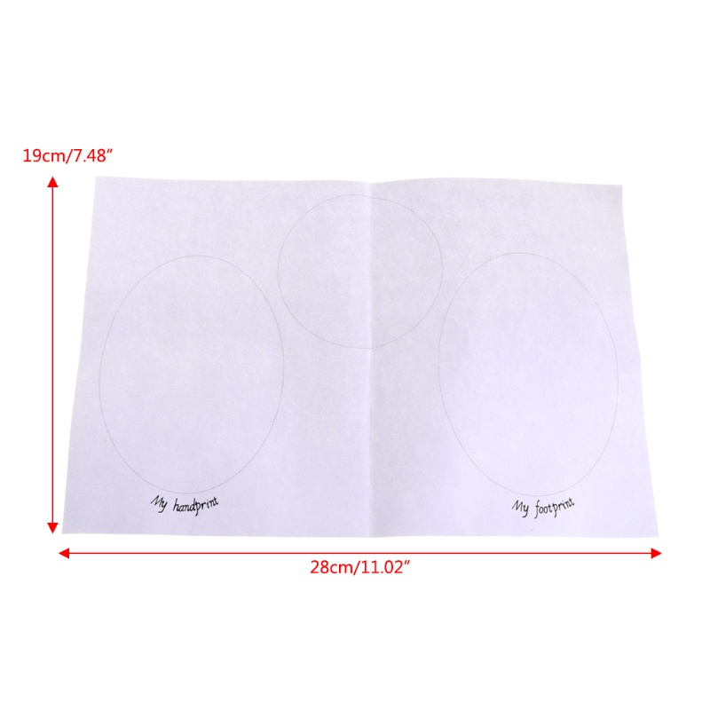 Đệm Mực In Dấu Chân Tay Nhiều Màu Sắc Làm Quà Lưu Niệm Cho Bé