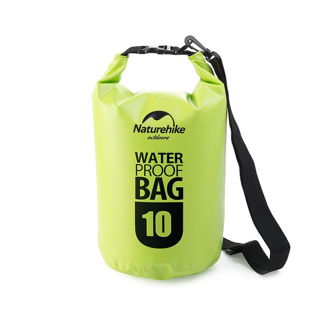 Túi chống nước, túi khô 10L đi bơi, đi biển, chèo SUP, kayak Naturehike FS15M010-J 10L