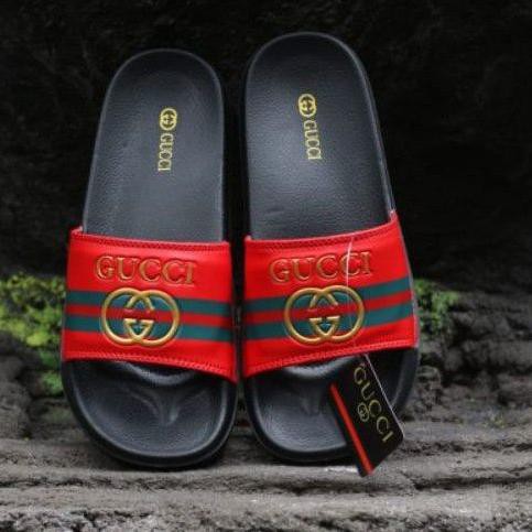 Sandal Gucci Màu Đen Năng Động Thời Trang Dành Cho Nam Và Nữ