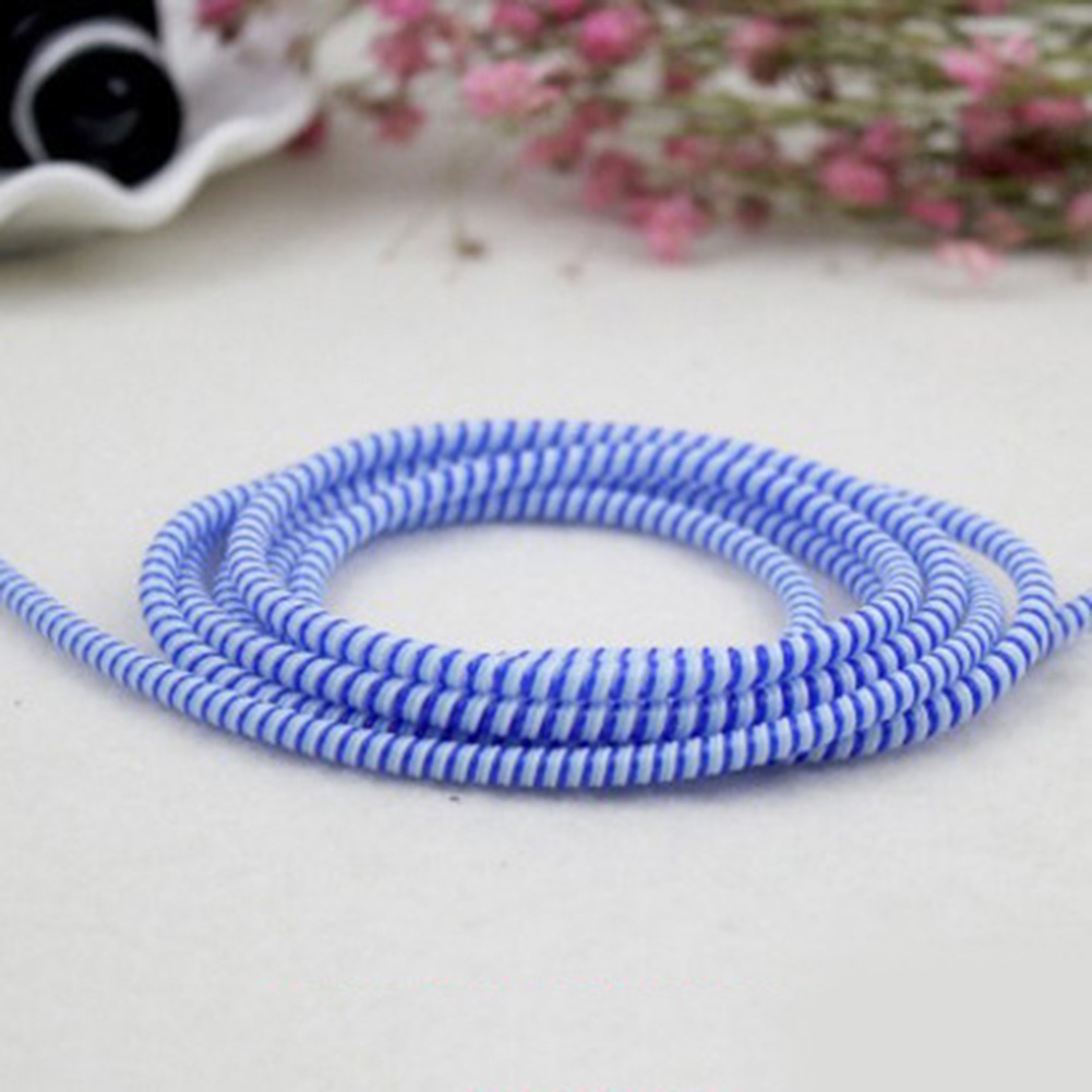 Bọc bảo vệ cáp sạc USB xoắn ốc nhiều màu sắc